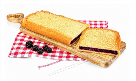 Пирог с ежевикой